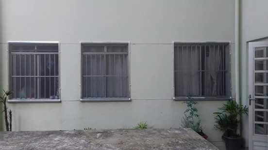 Exemplo de rede de proteção em sacada